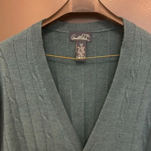 Arnold Palmer vintage acrylic cardigan M mint condition- fits larger - Picture 5 of 8